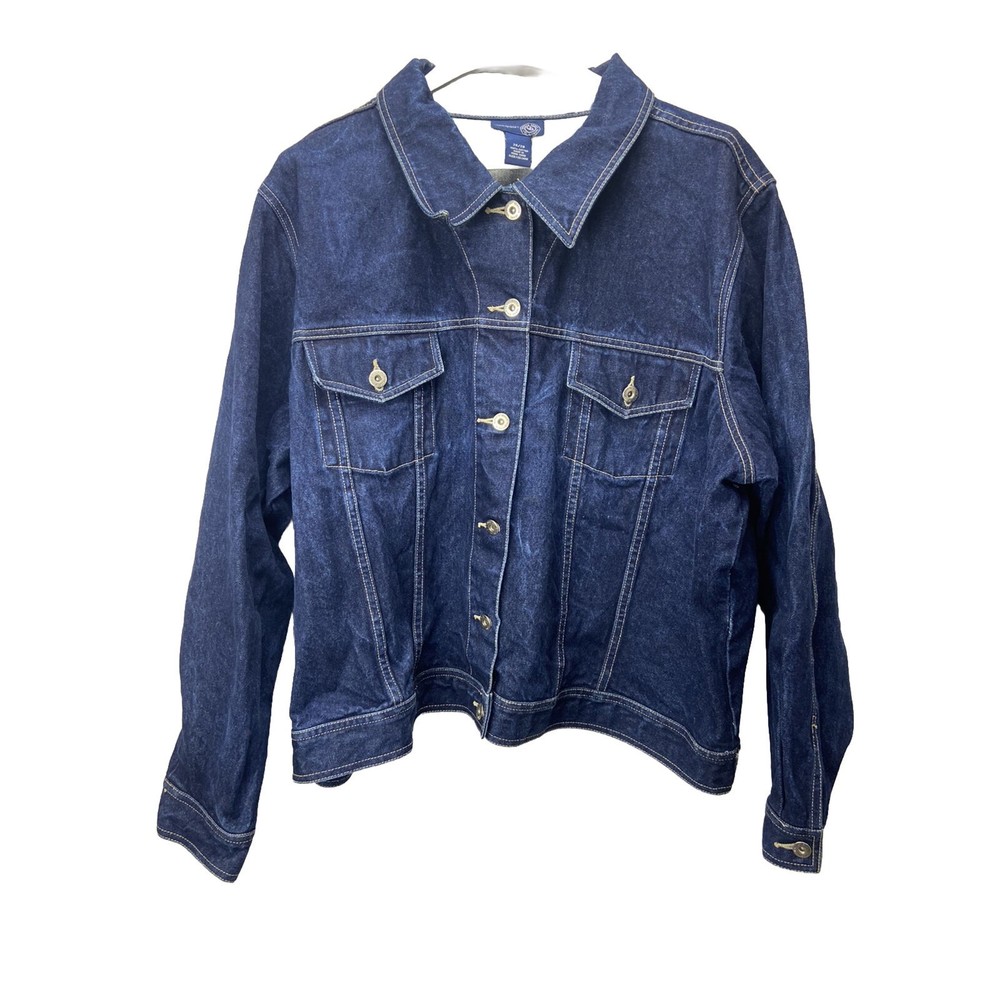 Venezia Denim Blue Jean Jacket Size 26/28